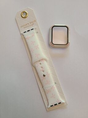 Altar'd State Apple Watch Band - With Pink Bows -Bonus Screen Protector